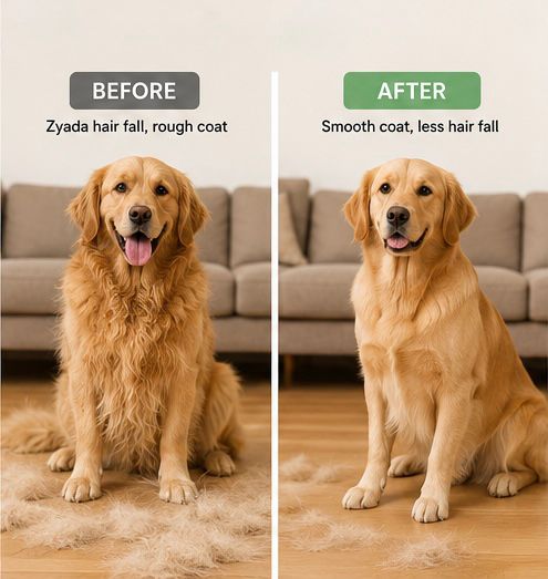 FurHalo™ Self-Cleaning Pet Grooming Brush